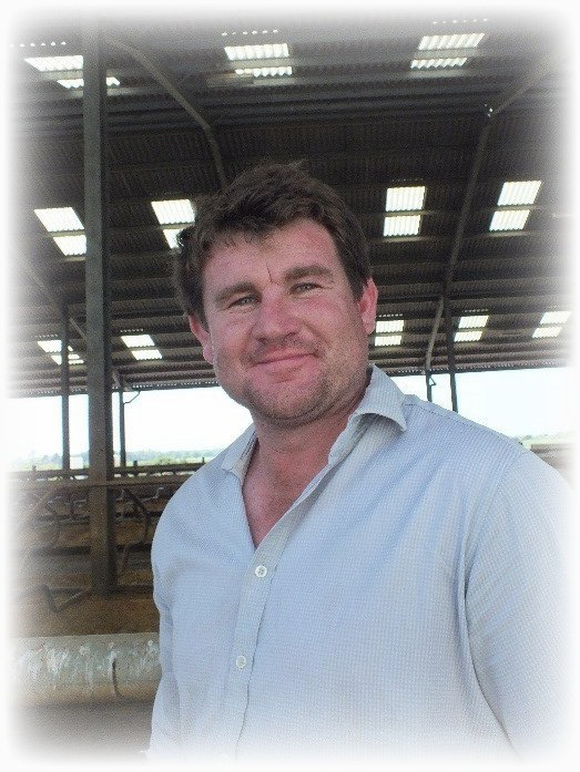 Portrait of farmer Jamie Burroughs